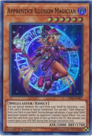 Apprentice Illusion Magician - LED6-EN007 - Super Rare