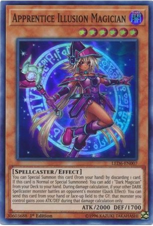 Apprentice Illusion Magician - LED6-EN007 - Super Rare