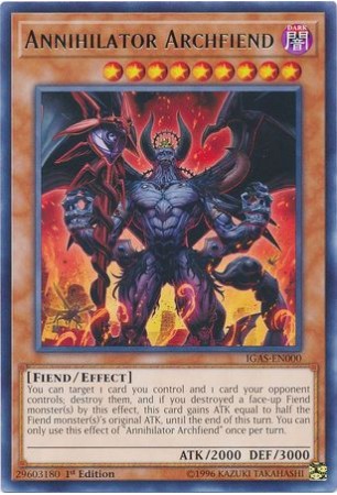 Annihilator Archfiend - IGAS-EN000 - Rare