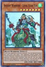Ancient Warriors - Loyal Guan Yun - IGAS-EN012 - Super Rare