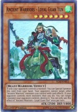 Ancient Warriors - Loyal Guan Yun - IGAS-EN012 - Super Rare