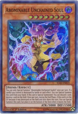 Abominable Unchained Soul - IGAS-EN019 - Super Rare