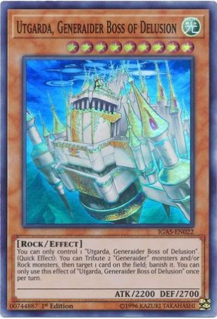 Utgarda, Generaider Boss of Delusion - IGAS-EN022 - Super Rare