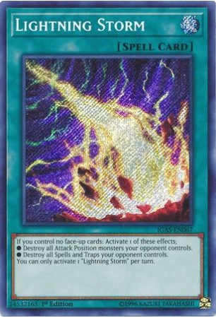 Lightning Storm - IGAS-EN067 - Secret Rare