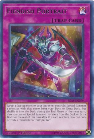 Fiendish Portrait - IGAS-EN079 - Rare