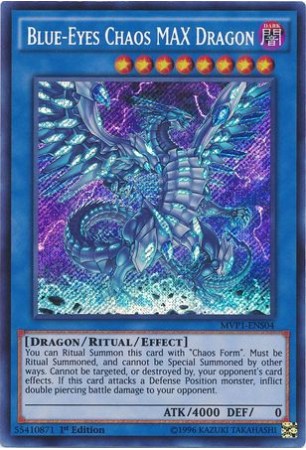 Blue-Eyes Chaos MAX Dragon - MVP1-ENS04 - Secret Rare