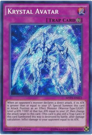 Krystal Avatar - MVP1-ENS11 - Secret Rare