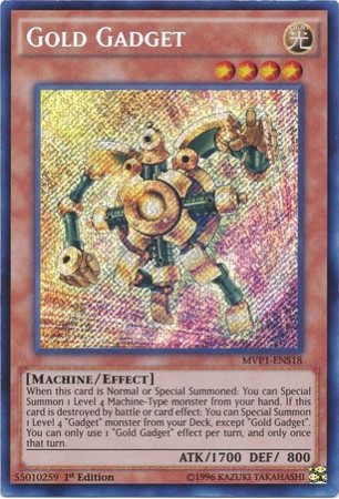 Gold Gadget - MVP1-ENS18 - Secret Rare