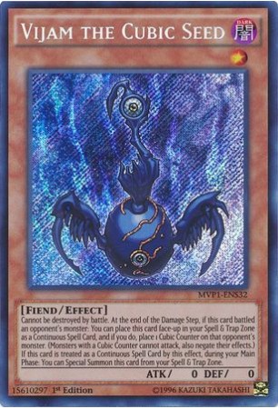 Vijam the Cubic Seed - MVP1-ENS32 - Secret Rare