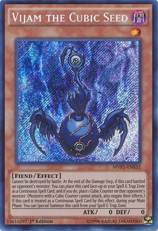 Vijam the Cubic Seed - MVP1-ENS32 - Secret Rare - Duelshop