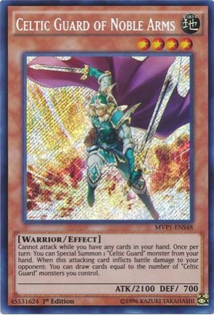 Celtic Guard of Noble Arms - MVP1-ENS48 - Secret Rare