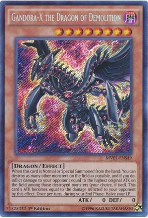Gandora-X the Dragon of Demolition - MVP1-ENS49 - Secret Rare
