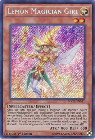 Lemon Magician Girl - MVP1-ENS51 - Secret Rare