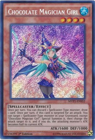 Chocolate Magician Girl - MVP1-ENS52 - Secret Rare