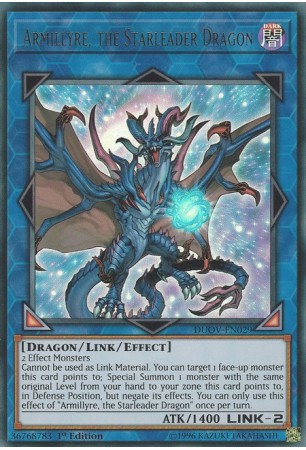 Armillyre, the Starleader Dragon - DUOV-EN029 - Ultra Rare