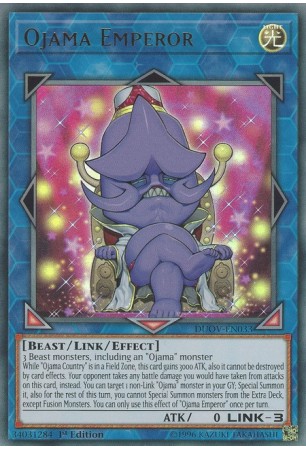 Ojama Emperor - DUOV-EN033 - Ultra Rare