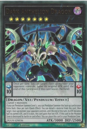 Dark Anthelion Dragon - DUOV-EN036 - Ultra Rare