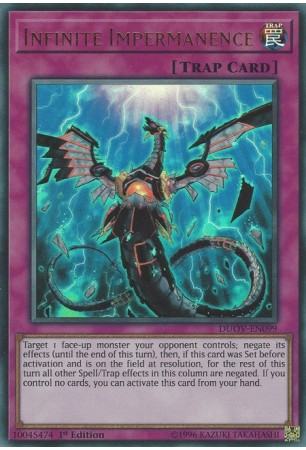Infinite Impermanence - DUOV-EN099 - Ultra Rare
