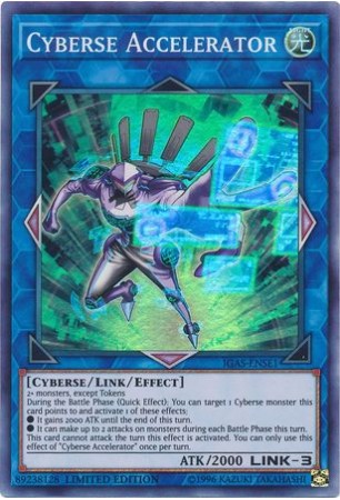 Cyberse Accelerator - IGAS-ENSE1 - Super Rare