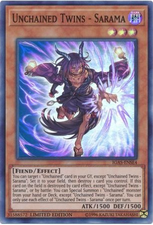 Unchained Twins - Sarama - IGAS-ENSE4 - Super Rare