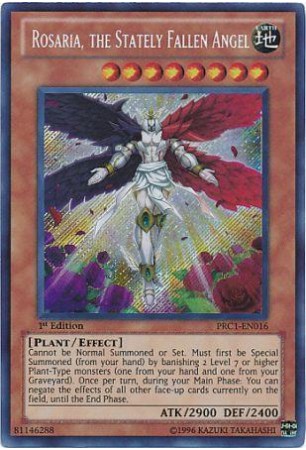 Rosaria, the Stately Fallen Angel - PRC1-EN016 - Secret Rare