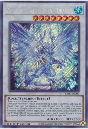 Adamancipator Risen - Dragite - SESL-EN009 - Secret Rare