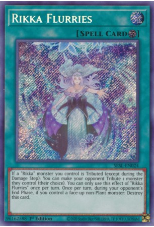 Rikka Flurries - SESL-EN024 - Secret Rare