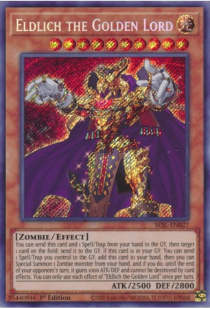 Eldlich the Golden Lord - SESL-EN027 - Secret Rare