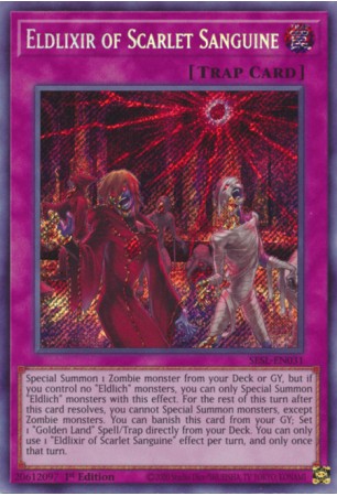 Eldlixir of Scarlet Sanguine - SESL-EN031 - Secret Rare