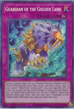 Guardian of the Golden Land - SESL-EN032 - Secret Rare