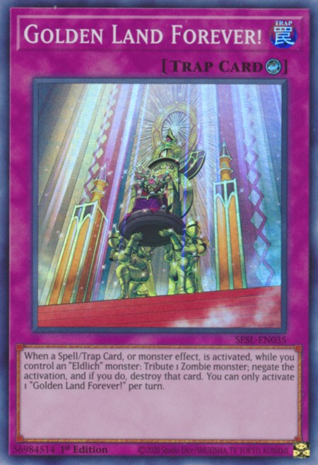 Golden Land Forever! - SESL-EN035 - Super Rare - Duelshop