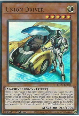 Union Driver - ETCO-EN034 - Ultra Rare