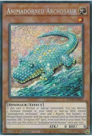 Animadorned Archosaur - ETCO-EN037 - Secret Rare