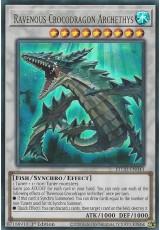 Ravenous Crocodragon Archethys - ETCO-EN043 - Ultra Rare