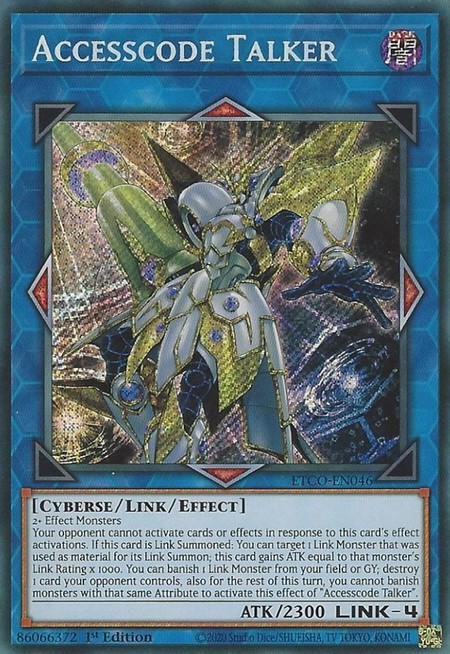 Accesscode Talker - ETCO-EN046 - Secret Rare - Duelshop Accesscode Talker - ETCO-EN046 - Secret Rare - Duelshop
