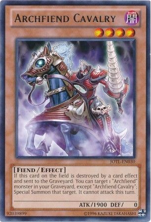 Archfiend Cavalry - JOTL-EN030 - Rare