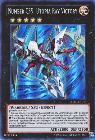 ピースレアカード ギュリ Number C39: Utopia Ray Victory - JOTL-EN048 - Ultimate Rare - Duelshop