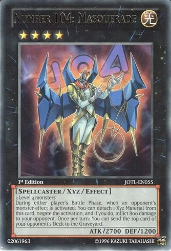 masquerade Number 104: Masquerade - JOTL-EN055 - Rare - Duelshop