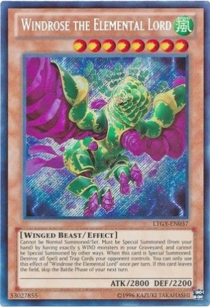 Windrose the Elemental Lord - LTGY-EN037 - Secret Rare