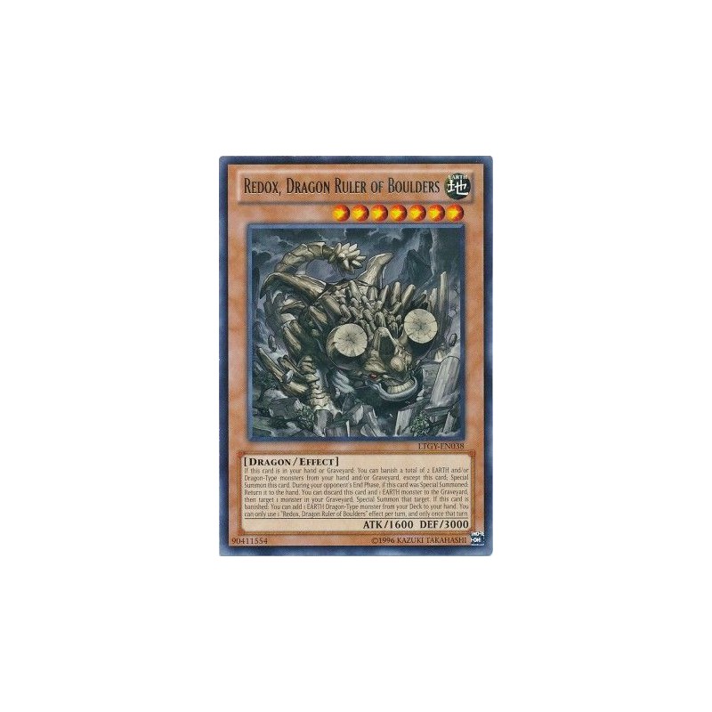 Redox, Dragon Ruler of Boulders - LTGY-EN038 - Rare - Duelshop