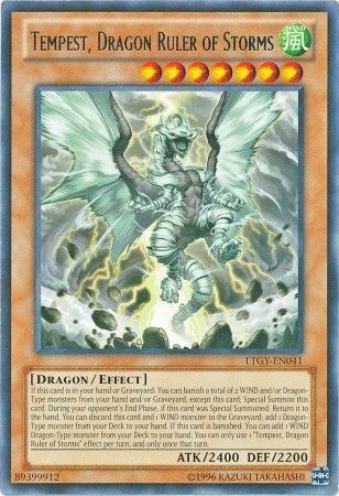 Tempest, Dragon Ruler of Storms - LTGY-EN041 - Rare - Duelshop