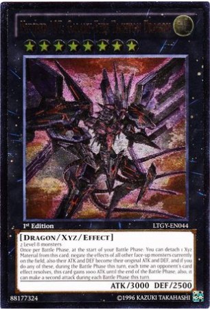 Number 107: Galaxy-Eyes Tachyon Dragon - LTGY-EN044 - Ultimate Rare