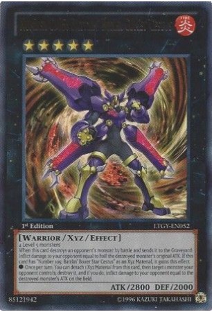 Number C105: Battlin' Boxer Comet Cestus - LTGY-EN052 - Ultra Rare