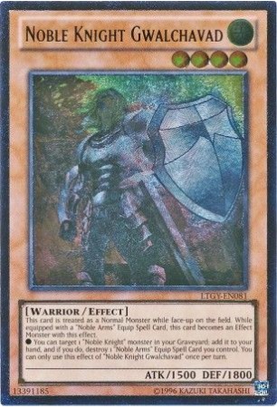 Noble Knight Gwalchavad - LTGY-EN081 - Ultimate Rare
