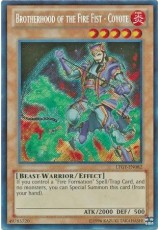 Brotherhood of the Fire Fist - Coyote - LTGY-EN082 - Secret Rare