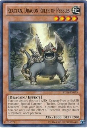 Reactan, Dragon Ruler of Pebbles - LTGY-EN095 - Common