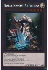 Noble Knight Artorigus - NKRT-EN003 - Platinum Rare