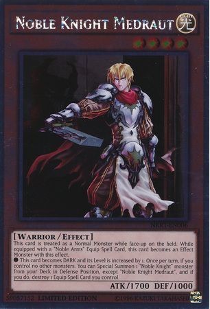 Noble Knight Medraut - NKRT-EN006 - Platinum Rare