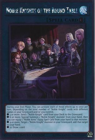 Noble Knights of the Round Table - NKRT-EN018 - Platinum Rare
