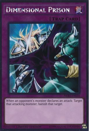 Dimensional Prison - NKRT-EN034 - Platinum Rare